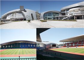 爵士龍線陣音箱助力錫林浩特大型體育場音響工程案例2