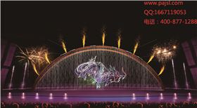 爵士龍舞臺音響演出設備--東江源溫泉案例1