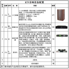 爵士龍KTV音響系統(tǒng)解決方案