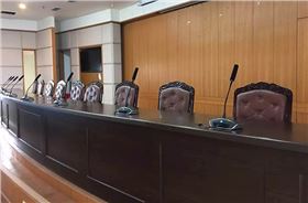 爵士龍會議室音響系統 樂山市政府會議室