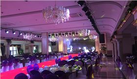 宴會廳采用專業線陣音響系統