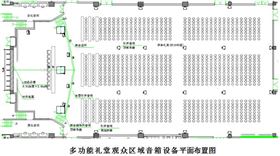多功能廳音響系統配置方案【爵士龍音響】