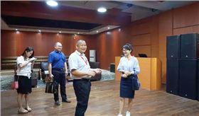 廣東演藝設備行業商會走訪萬昌音響公司
