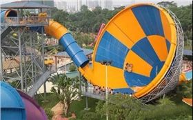 水上樂園采用線陣專業(yè)舞臺音響系統(tǒng)