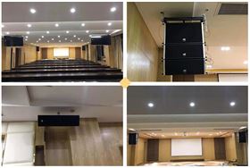 羅浮山國藥集團禮堂多功能廳擴聲系統(tǒng)