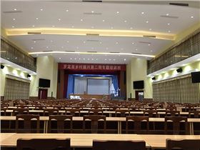 爵士龍音響打造羅定市委黨校禮堂高端擴聲系統