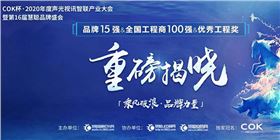 2020年爵士龍音響成功晉級專業擴聲(民族)品牌15強