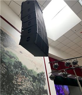 河南駐馬店農業學校多功能廳工程案例【萬昌企業】