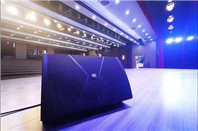 專業音響系統應用于佛山順德聚勝小學多功能廳【爵士龍音響】