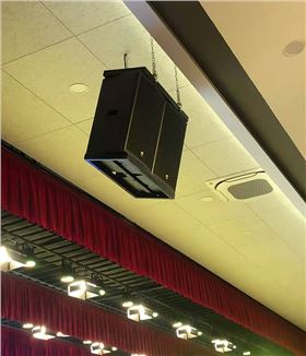 專業音響系統應用于佛山順德聚勝小學多功能廳【爵士龍音響】