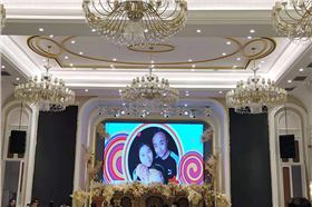 線陣音箱打造廣州椰林海鮮坊宴會廳【爵士龍音響】