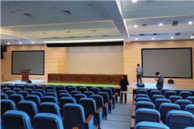 爵士龍K系列音箱應用于湖北漢江師范學院多功能報告廳