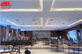 JSL雙十線陣應用于南充豪威益國際酒店