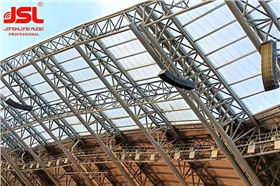 爵士龍專業音響設備成功助力鹿寨田徑運動場—— 基于Dante網絡架構現場音頻系統