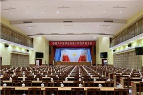 爵士龍K系列有源線陣音箱系統實力助陣羅定市第十七屆人大會議