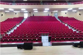 天津某校多功能廳選用爵士龍JSL數字有源線陣音響系統