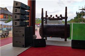 助力鄉村振興,爵士龍雙十二線陣應用于云南瀾滄縣新街古鎮