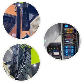 助力校園教育，四川成都龍泉驛區特殊教育學校多功能廳選用爵士龍K系列有源線陣