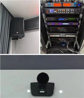 湖南工業(yè)大學(xué)經(jīng)濟(jì)與貿(mào)易學(xué)院會議室選用爵士龍專業(yè)音響