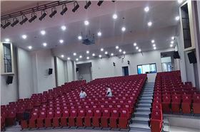 深圳藝術高中多功能廳選用JSL爵士龍線陣音響系統