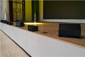 爵士龍線陣音箱成功應用于長沙麓山國際第二小學