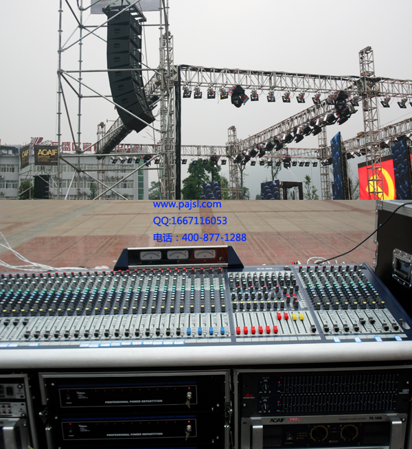 爵士龍大型演出音響設備--重慶萬盛區案例