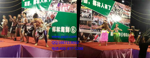 爵士龍舞臺(tái)音響 椰林碼頭(英德)案例