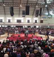 線陣音響 爵士龍肯尼亞國家大教堂案例