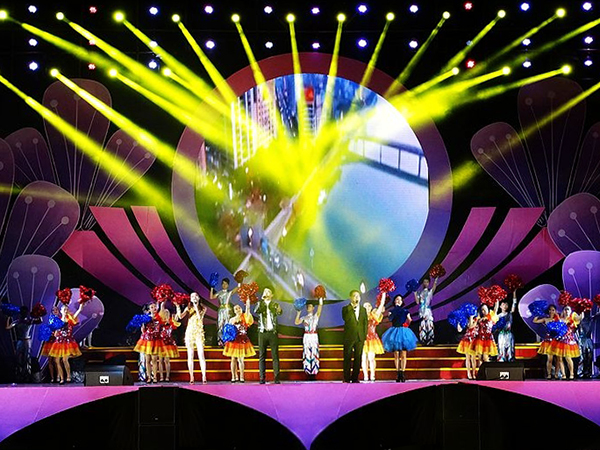 JSL舞臺音響助陣韶關首屆音樂舞蹈花會