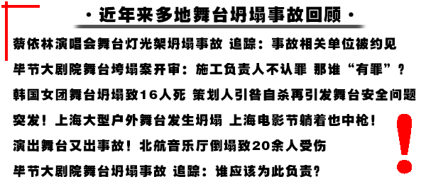近年來多地事故回顧