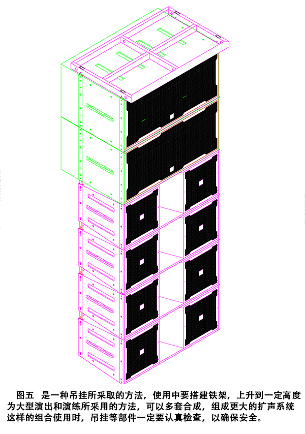 線陣音響組合方法【圖文并茂】