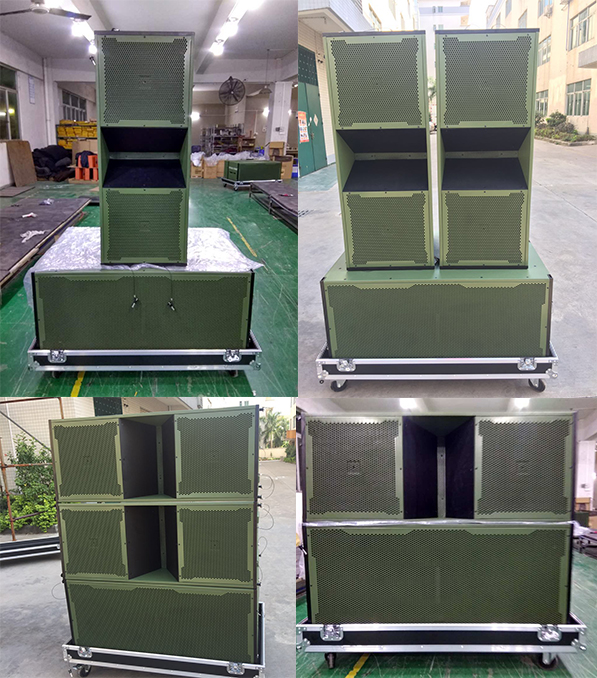 線陣音響組合方法【圖文并茂】