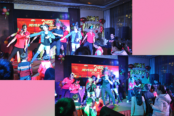 行政人事、品管、工程部合跳《聞雞起舞》