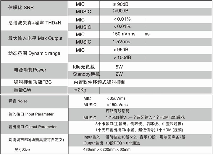 爵士龍專業功放 Vk系列功放