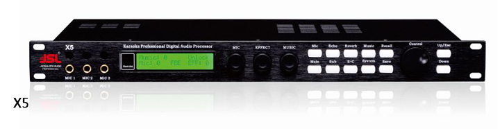 爵士龍專業(yè)音響設備 X5前級處理器
