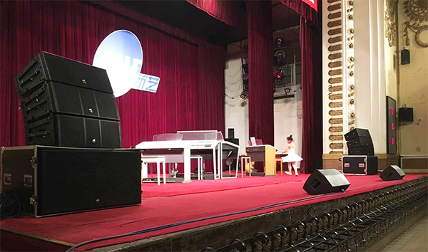 爵士龍線陣音響系統勝任電子琴大賽所需