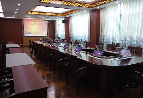 爵士龍智能無紙會議室音響系統