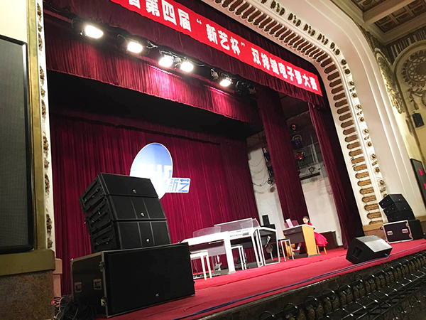 雙10寸兩分頻線陣音箱系統(tǒng) 多功能廳專用