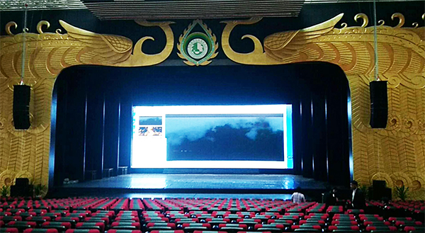 舞臺音響系統入駐西雙版納大劇院