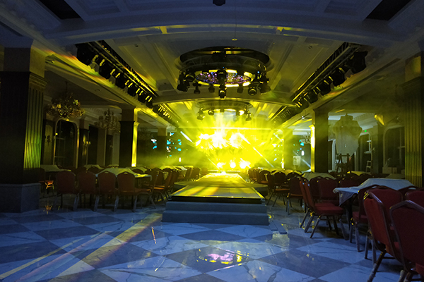 【爵士龍音響】LAB608線陣列系統助力河南焦作艷陽天酒店