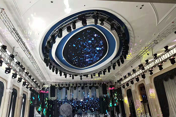 【爵士龍音響】LAB608線陣列系統助力河南焦作艷陽天酒店