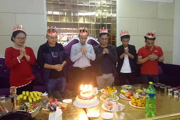 萬昌音響10月份員工生日會