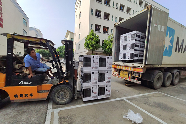 喜訊!JSL爵士龍第二批要遠航巴西的音響訂單順利裝箱