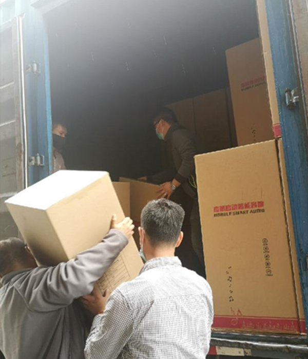 114臺專業音響發往湖南長沙文化旅游廣電局