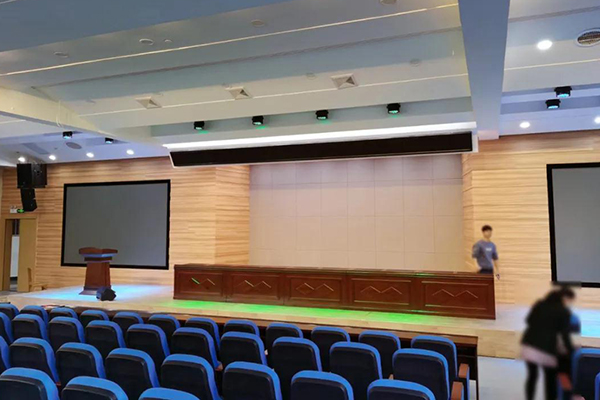 爵士龍K系列音箱應用于湖北漢江師范學院多功能報告廳