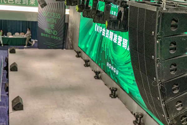 廣州紅谷首創集團多功能廳選用爵士龍JSL專業音響產品