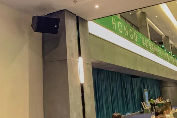 廣州紅谷首創集團多功能廳選用爵士龍JSL專業音響產品