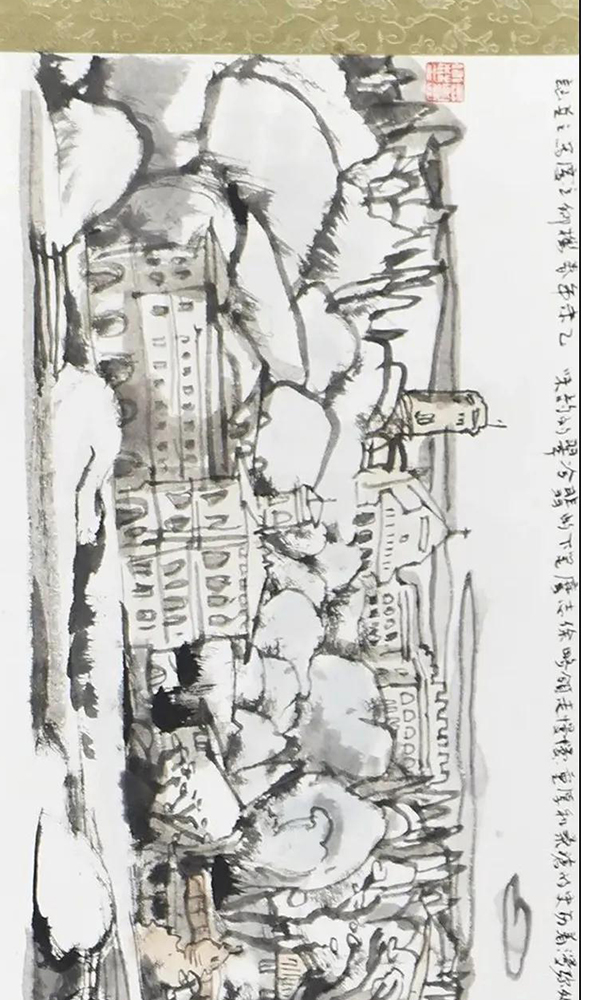 【畫作欣賞】藝術源自生活,著名畫家王立慶教授為萬昌創作寫意畫作