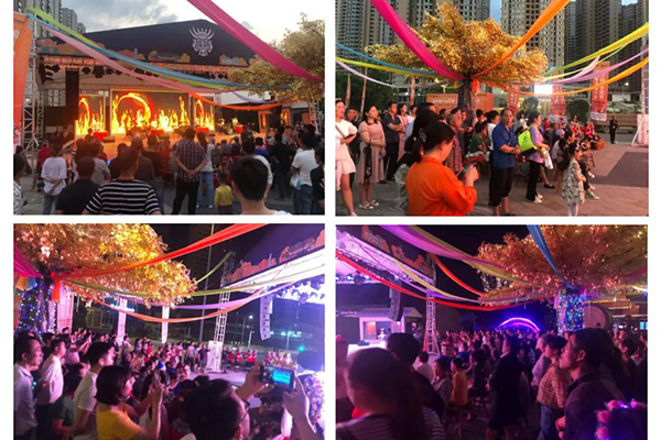 【爵士龍音響】JSL為湘西秘境小鎮首屆跳花節提供舞臺演出設備