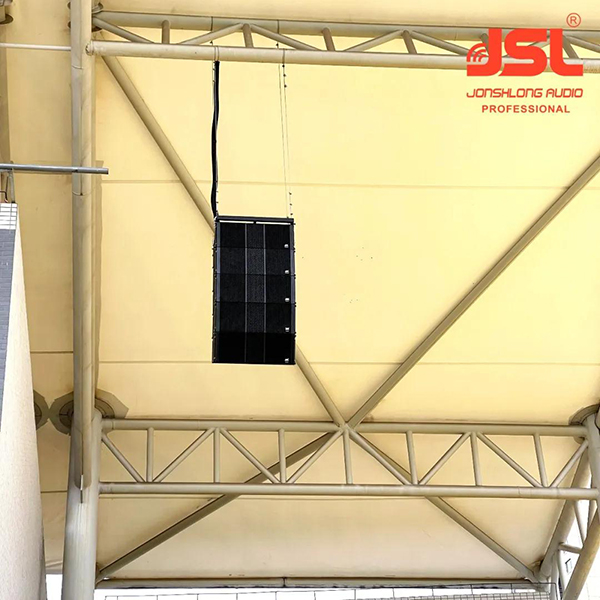 爵士龍LA系列線陣成功助力四川通航職業(yè)學院體育場【體育場館音響】